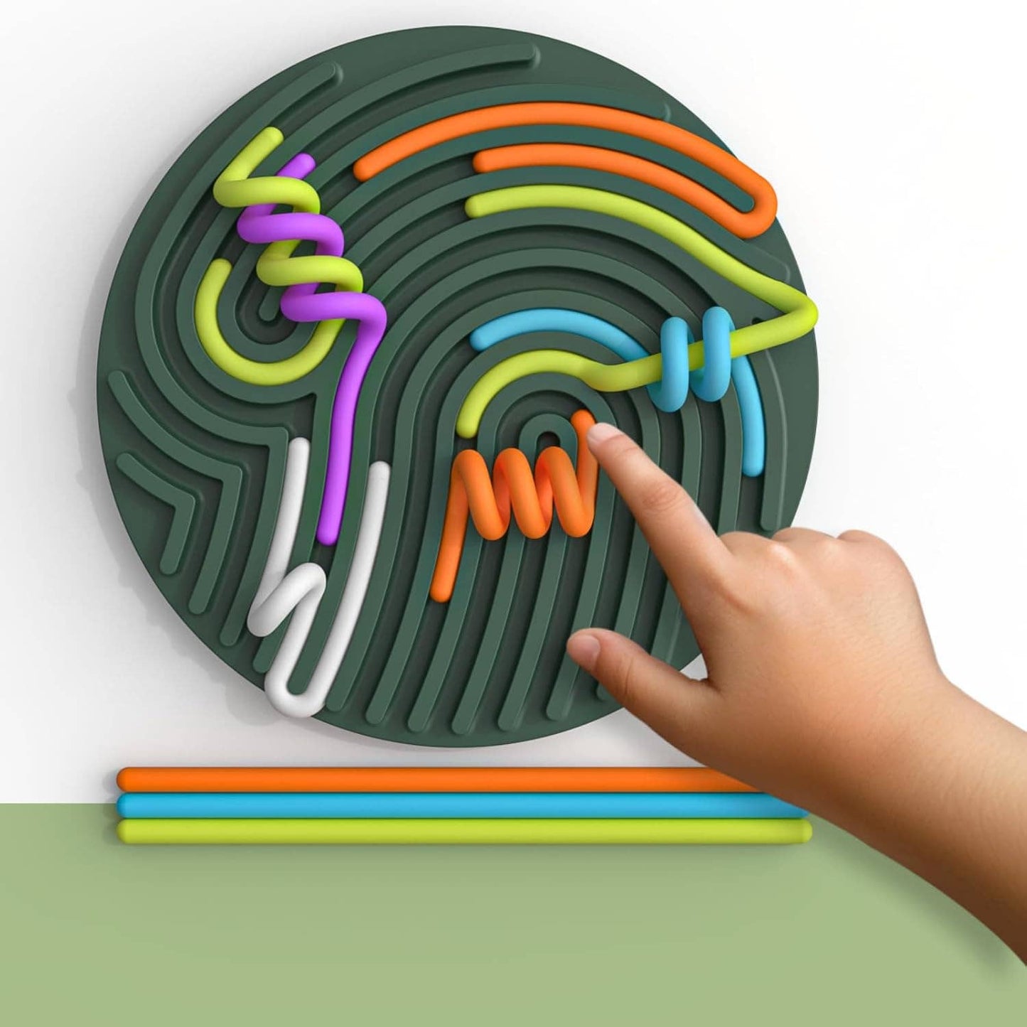 Silicone Sensory Activity Board Circle