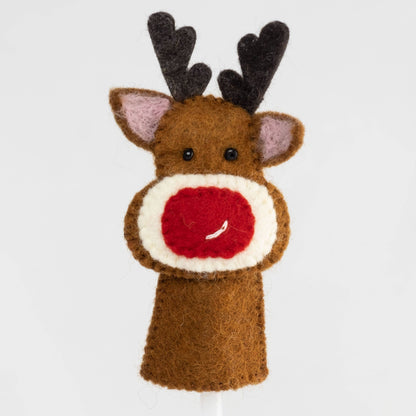 Felt Christmas Finger Puppets - Assorted