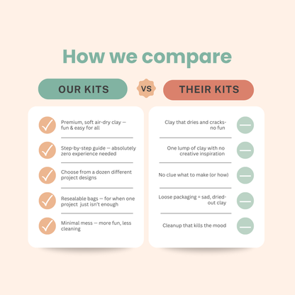 DIY Air-Dry Clay - Ornaments