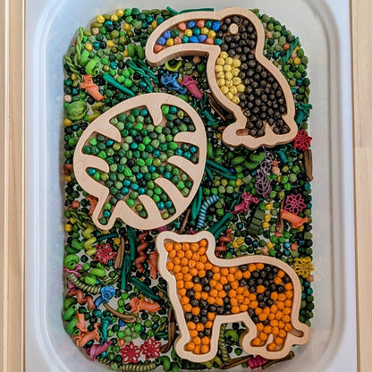 Mini Toucan Sensory Play Tray