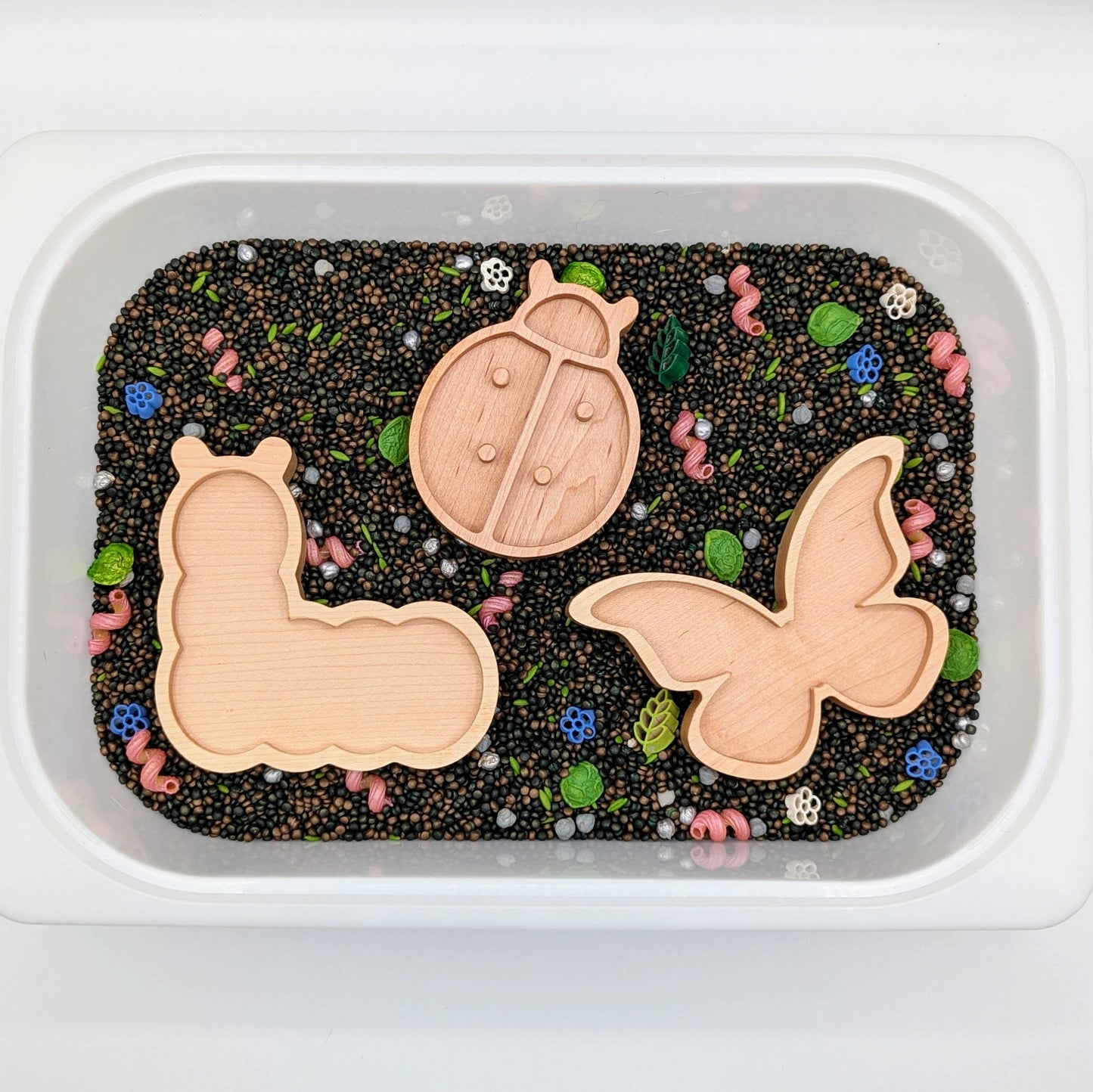 Mini Butterfly Sensory Play Tray