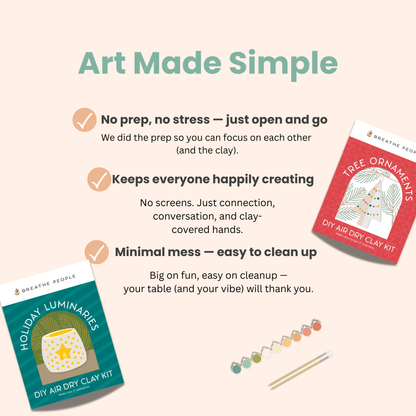 DIY Air-Dry Clay - Ornaments