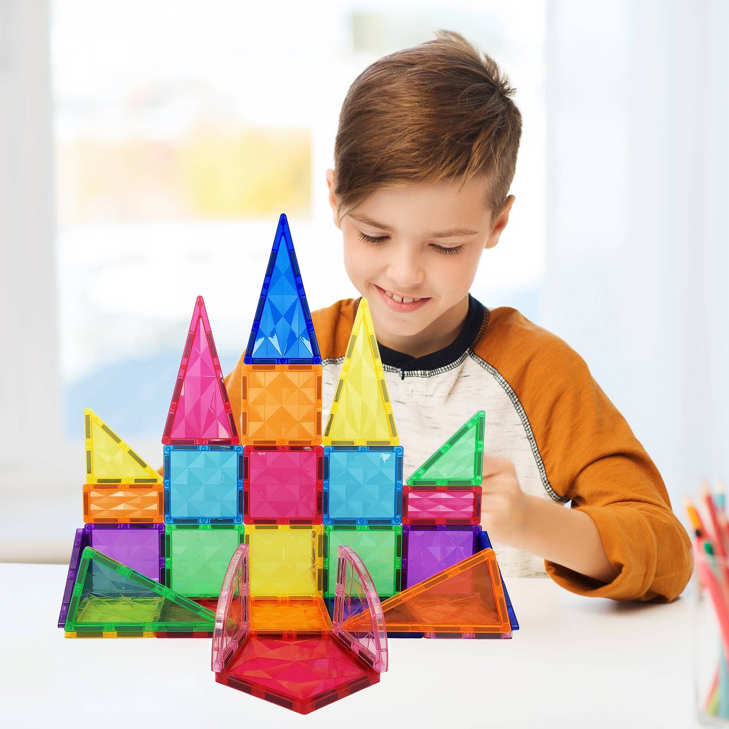 PicassoTiles Magnetic Tile Building Block