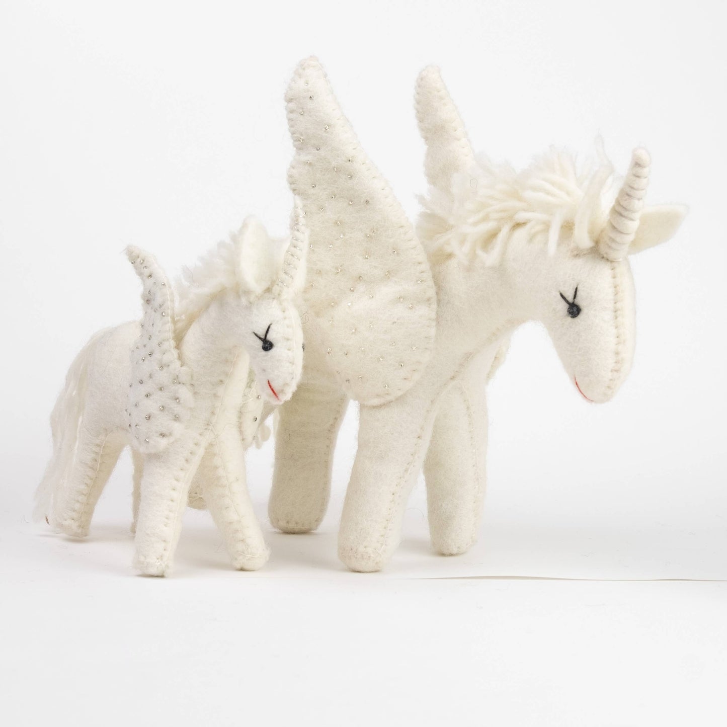 Felt Unicorn White