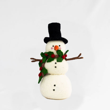 Felt Snowman