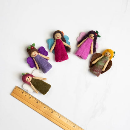 Felt Fairy Finger Puppets
