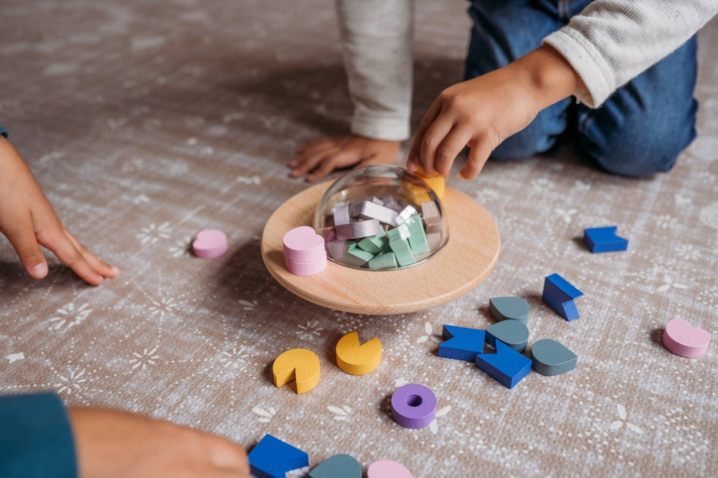 UFO wooden balance game - NEW!