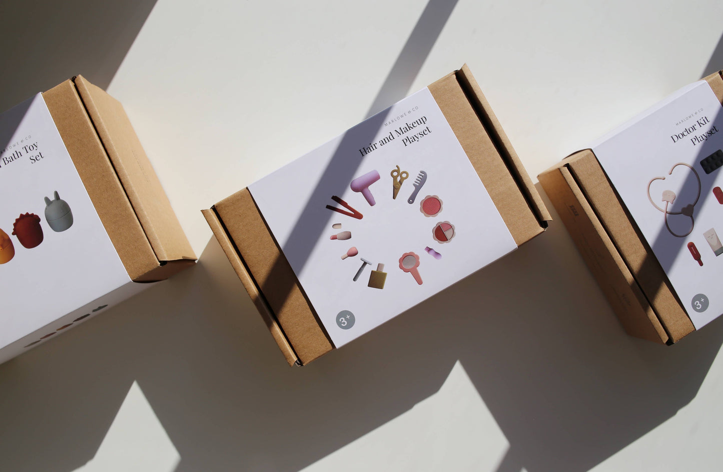 Silicone Hair and Makeup Play Set