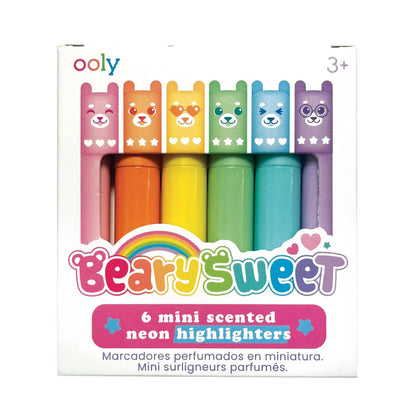 Beary Sweet: Mini Scented Neon Highlighters (Display of 24 U