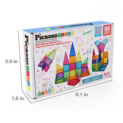 PicassoTiles Magnetic Tile Building Block