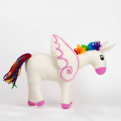 Felt Unicorn Rainbow - Large