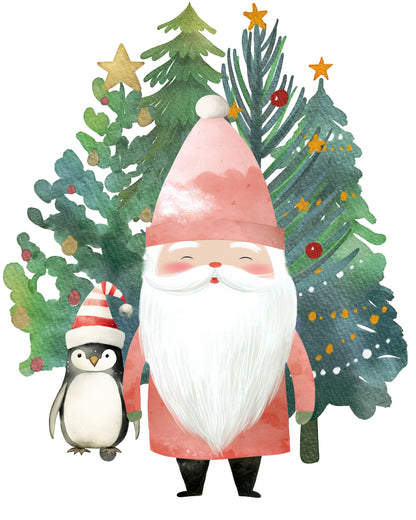 All in One Watercolor Kit - Santa