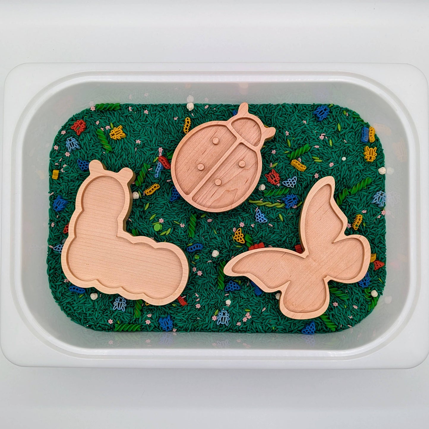 Mini Butterfly Sensory Play Tray