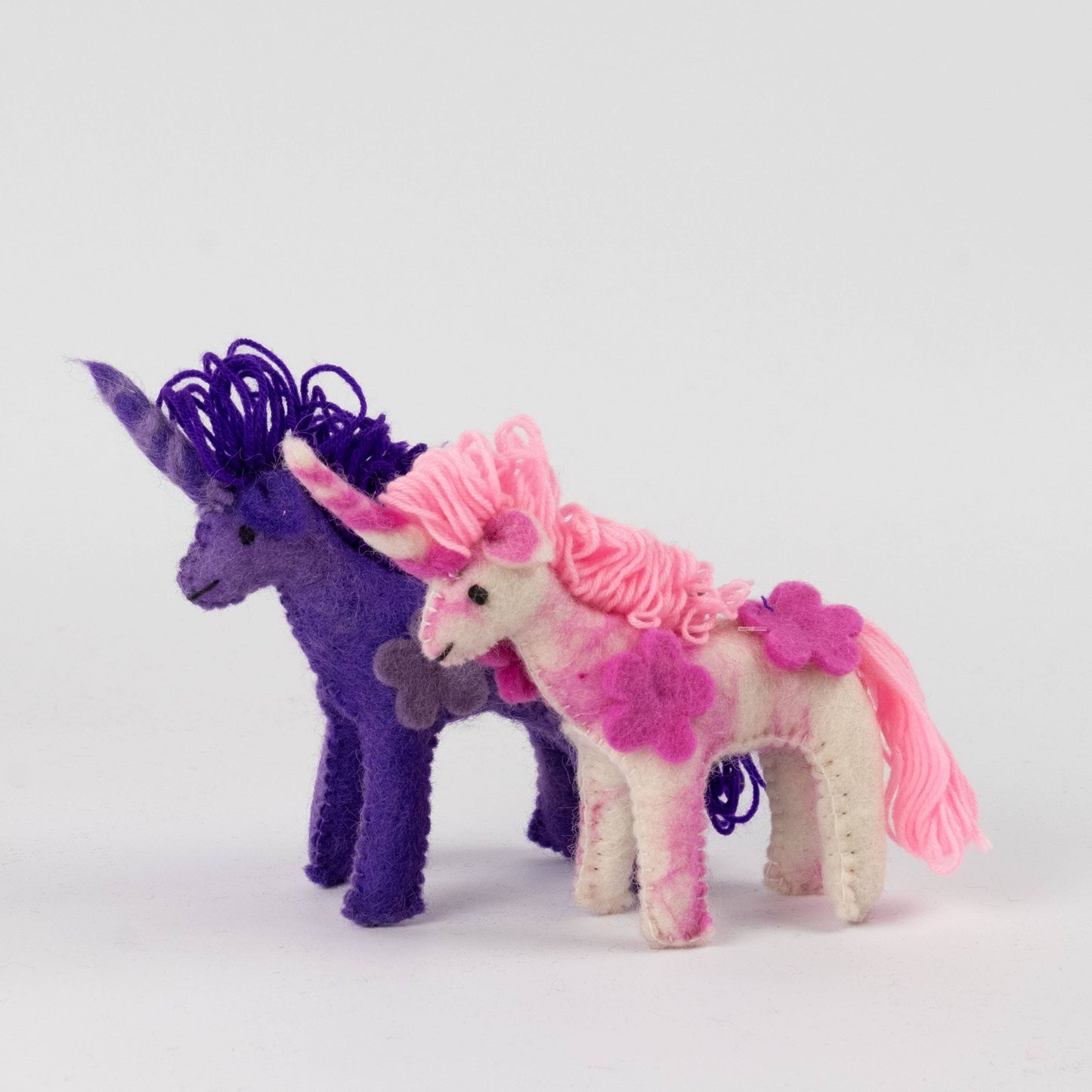 Felt Unicorn Purple