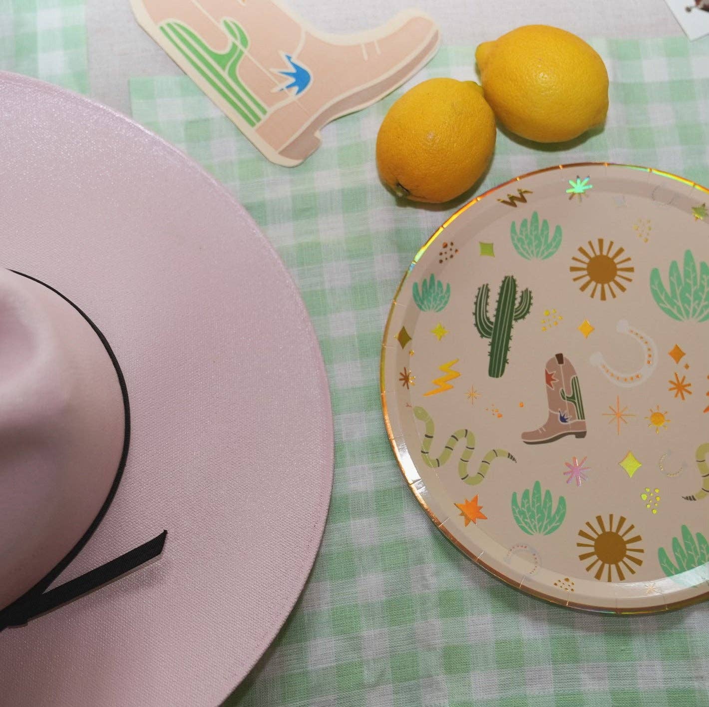 Western Paper Plates(x12) - Snake catcher collection