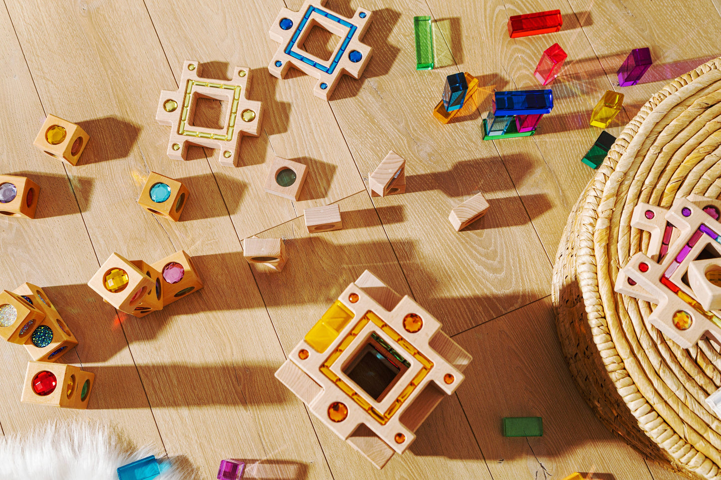 Rainbow Acrylic Noa Blocks