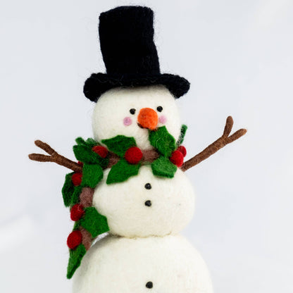 Felt Snowman