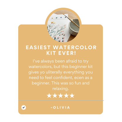 Limited Edition Watercolor Activity Kit – Haunted House