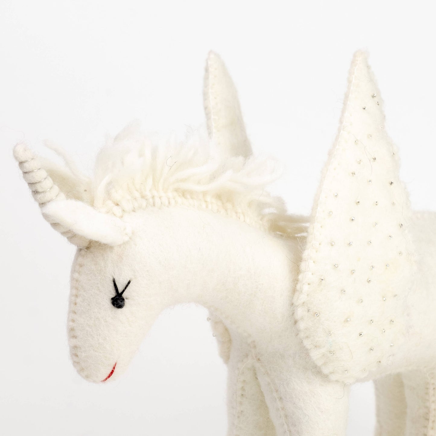 Felt Unicorn White