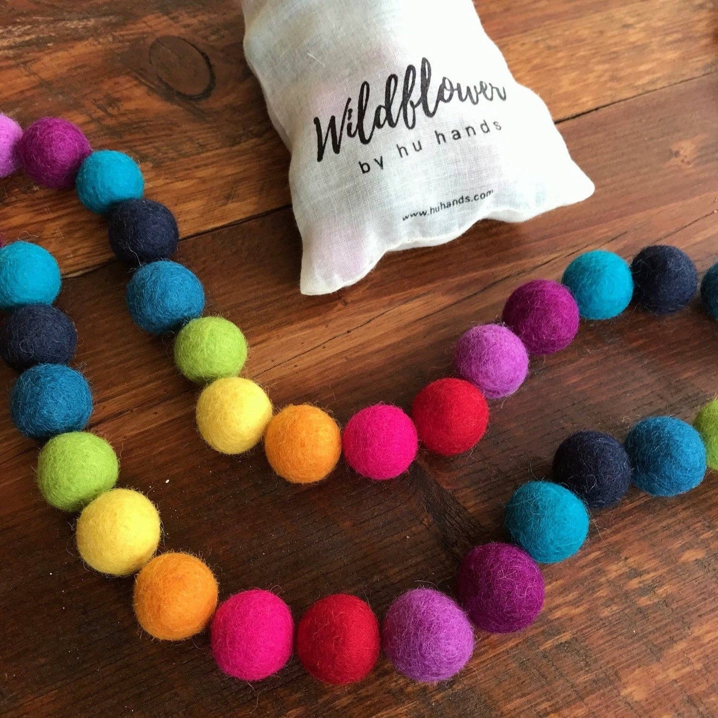 Felt Balls - REG Rainbow Party