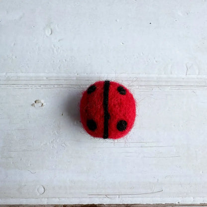 One Felt Ladybug