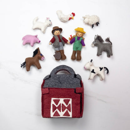 Felt Barn Farmhouse Set