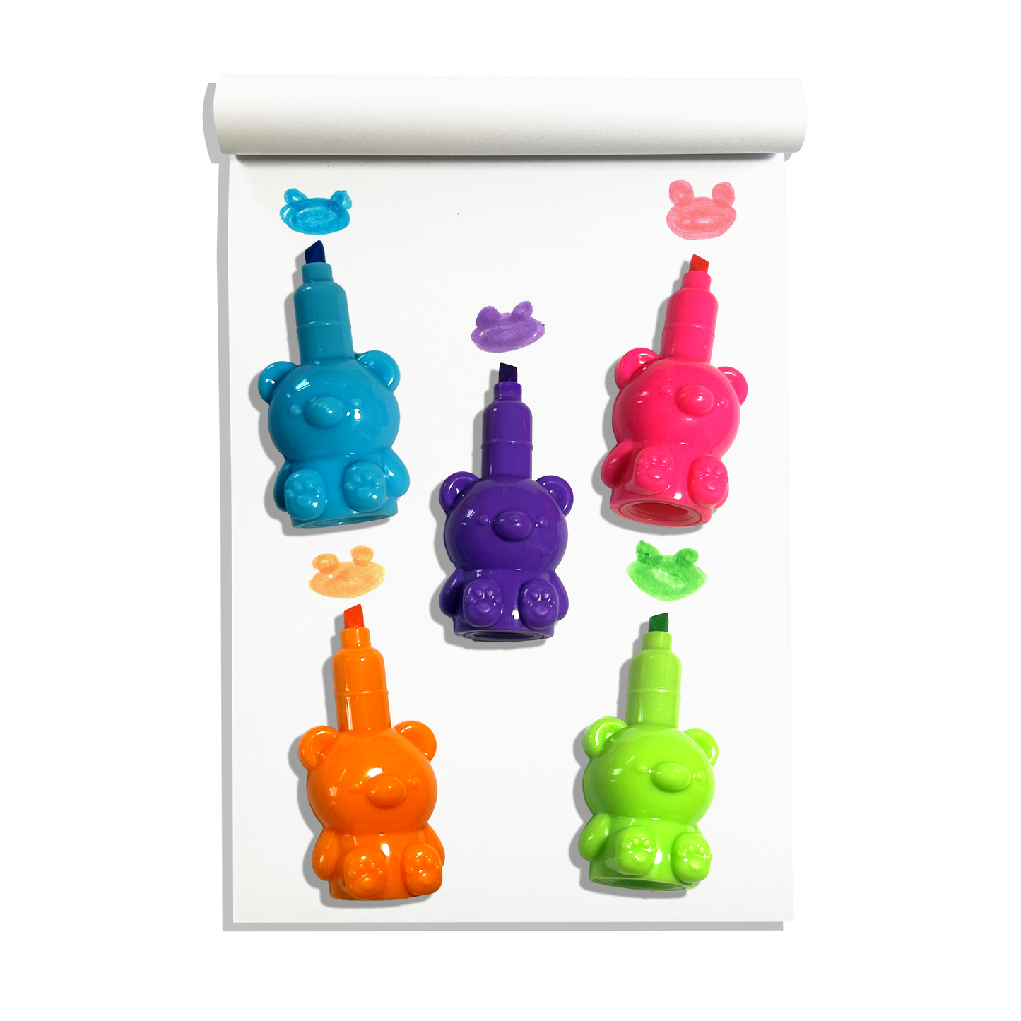 Bear Besties: Stacking Highlighters (Display of 16 Sticks)