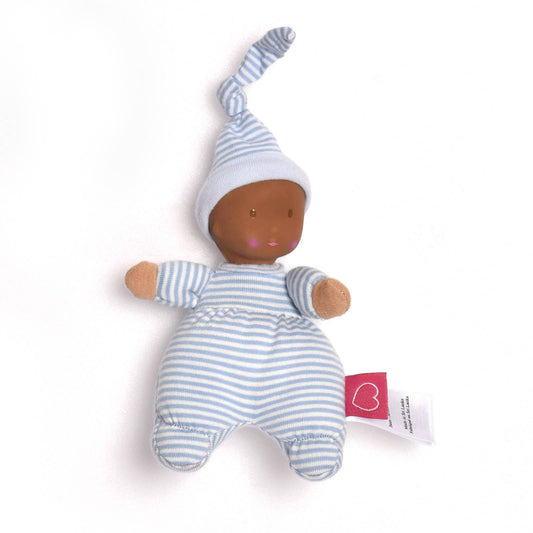 Precious Dark Skin Doll with Rubber Head