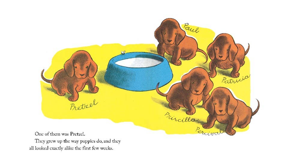 Pretzel Board Book: Margret Rey