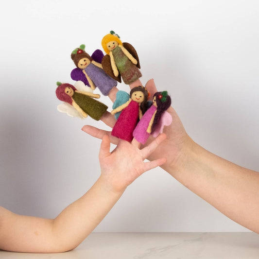 Felt Fairy Finger Puppets