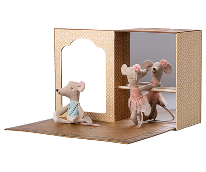 Ballet Mice in Dance Studio - Little Brother & Little Sister