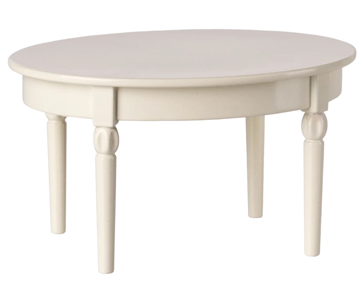 Vintage Dining Table (Mouse) - Off White