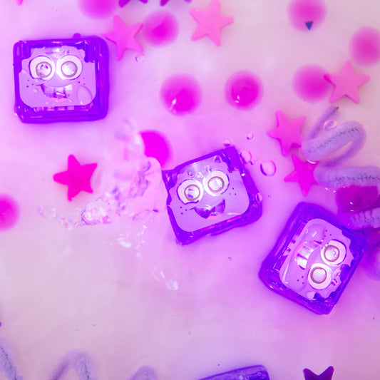 Glo Pals Light-Up Cubes - Lumi Purple