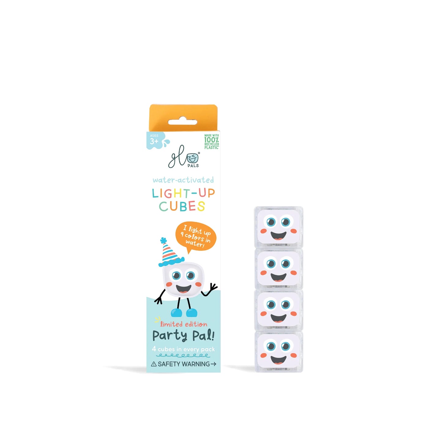 Glo Pals Light-Up Cubes - Party Pal Multi