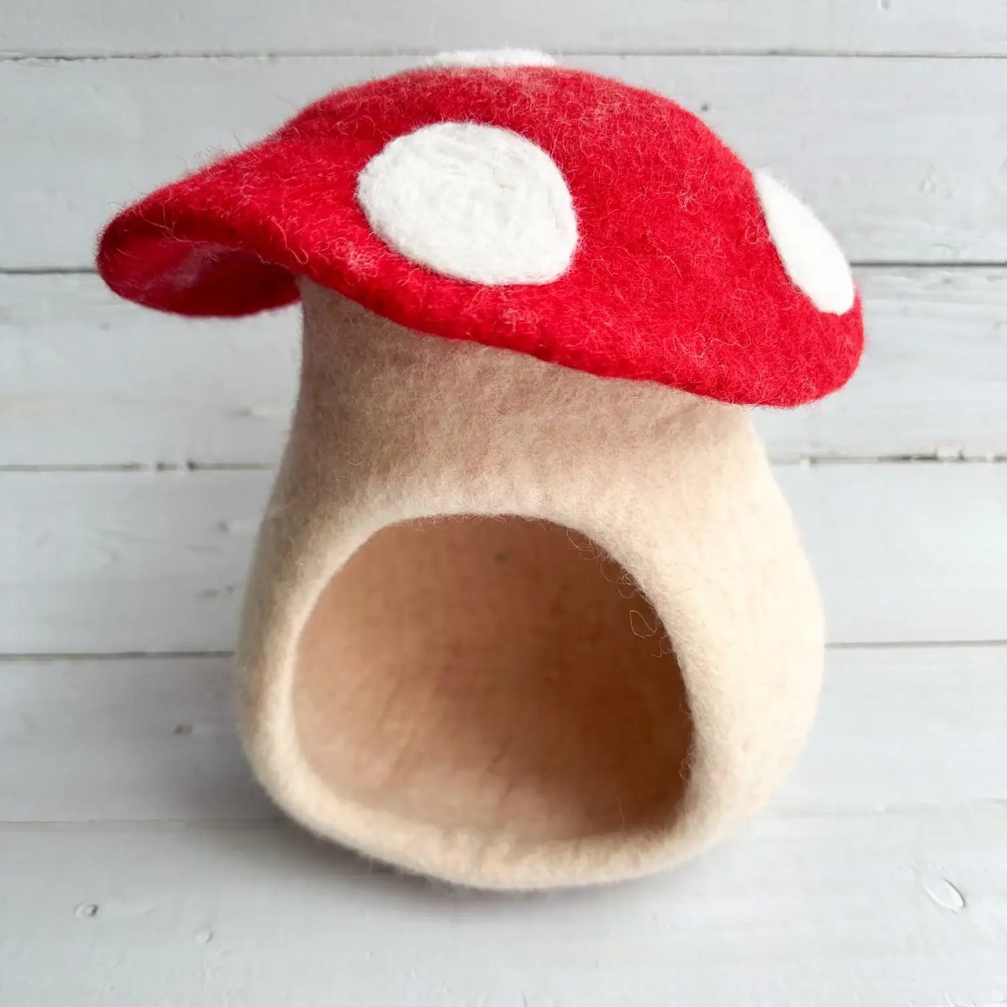 Felt Toadstool Mushroom Cottage