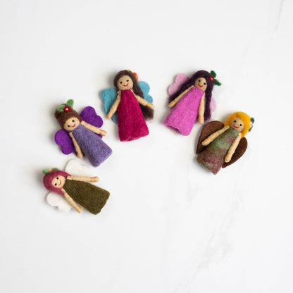 Felt Fairy Finger Puppets