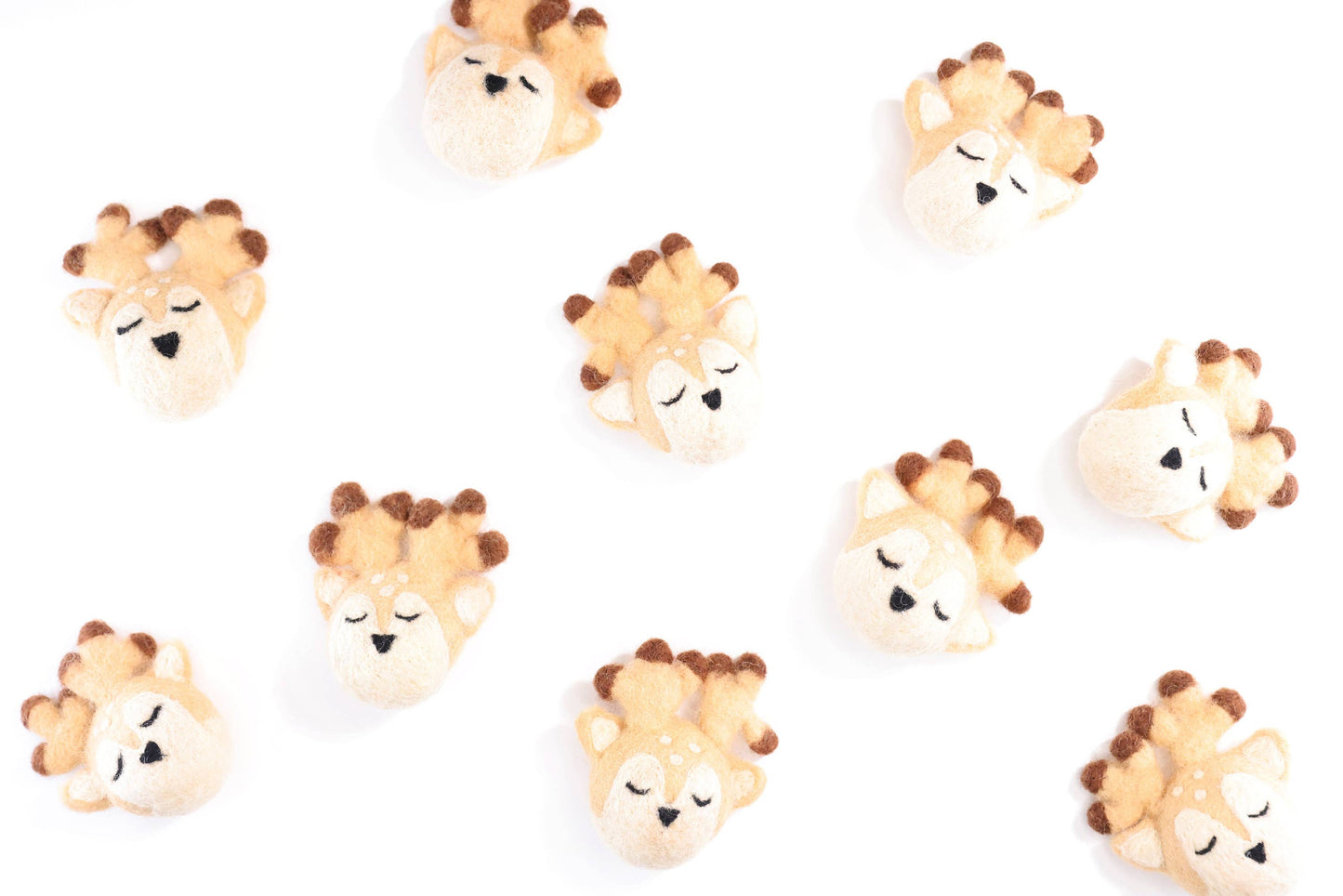 Felted Deer Christmas