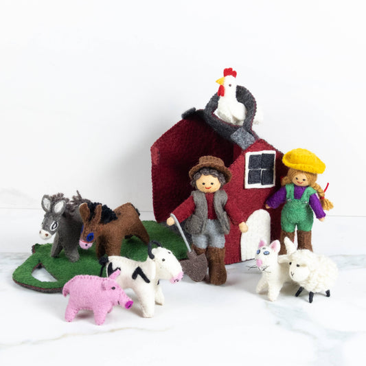 Felt Barn Farmhouse Set