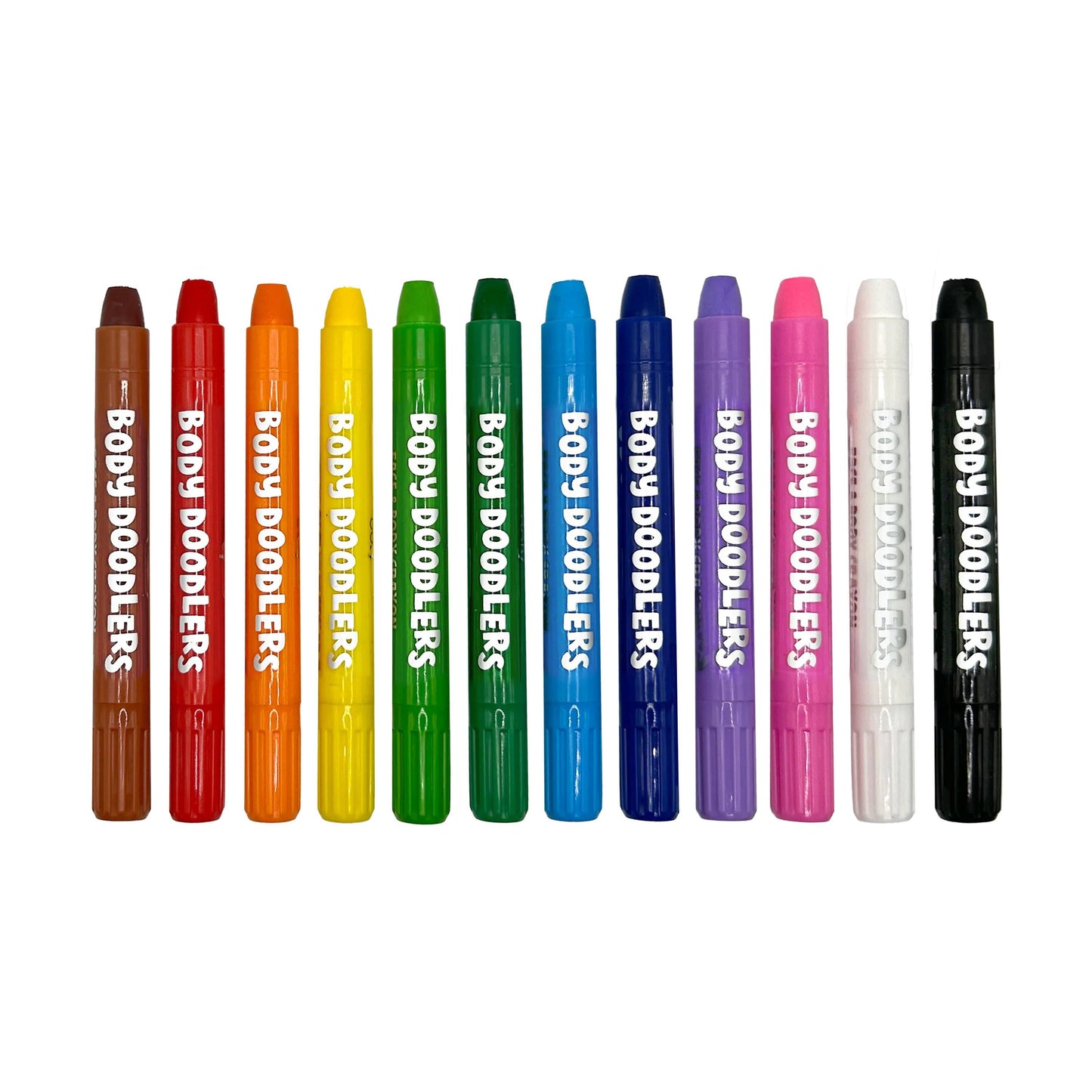 Body Doodlers: Face & Body Crayons (Set of 12)