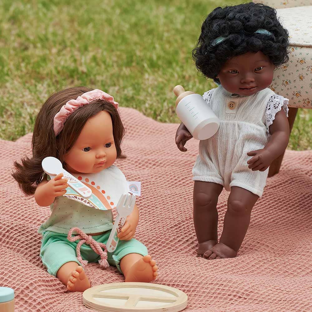 Caucasian Girl Brunette 15" Doll