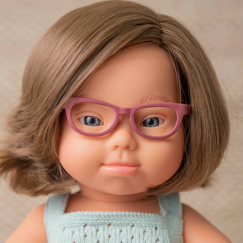 Caucasian Girl with DS 15” Doll