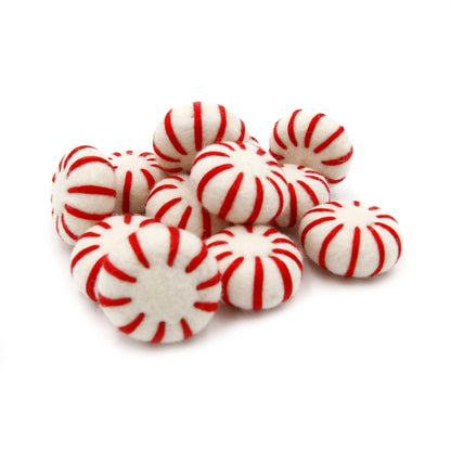 Felt Christmas Peppermint Candy