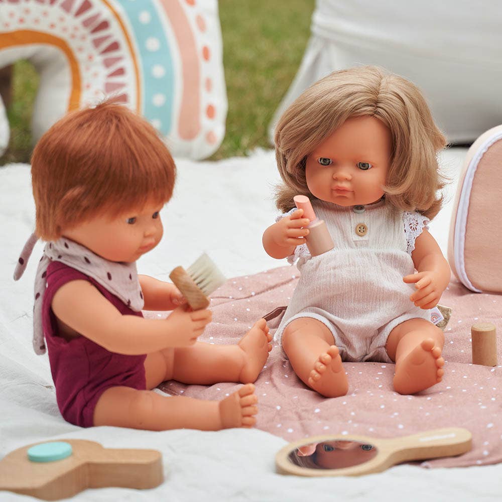 Caucasian Girl Dirty Blonde 15" Doll