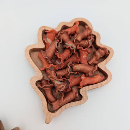 Mini Oak Leaf Sensory Play Tray