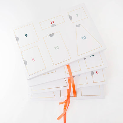 Festive Village Wooden Advent Calendar