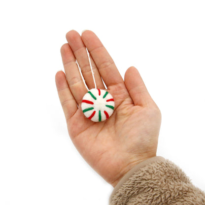Felt Christmas Peppermint Candy