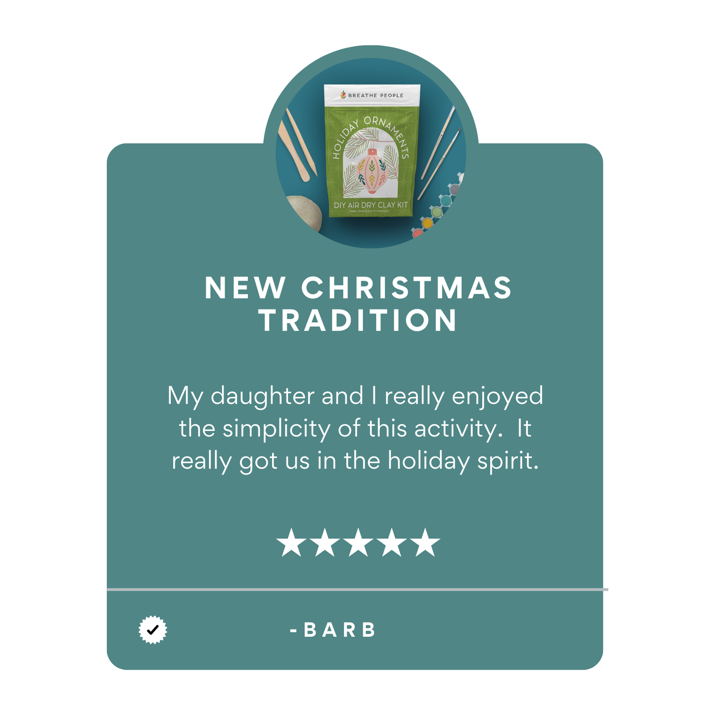 DIY Air-Dry Clay - Ornaments