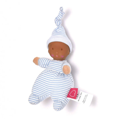 Precious Dark Skin Doll with Rubber Head