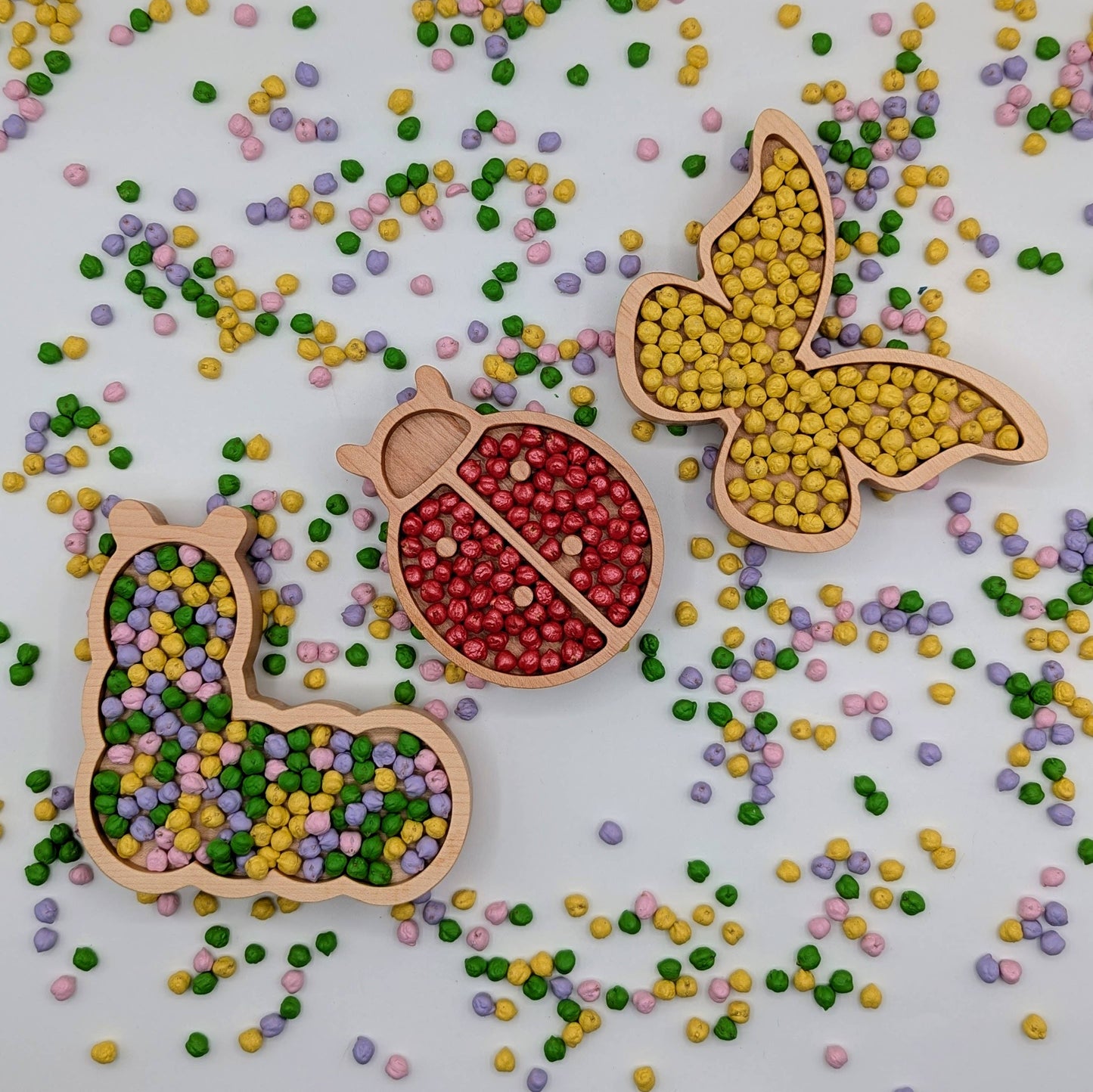 Mini Butterfly Sensory Play Tray