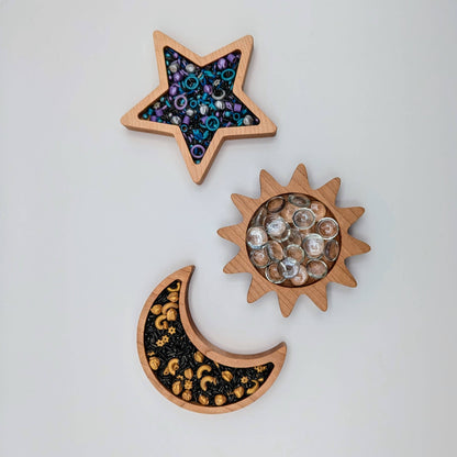 Mini Moon Sensory Play Tray